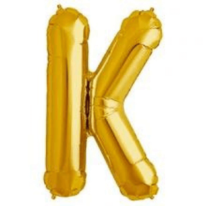 Balloons lane delivery NY a color gold Balloons Letter K Bridal shower for Centerpiece