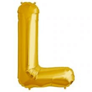 Balloons lane delivery Brooklyn a color gold Balloons Letter L Event for piece