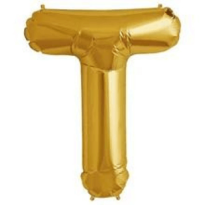 Balloons lane delivery Staten Island a color gold Balloons Letter T Anniversary for Centerpiece