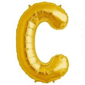 Balloons lane delivery Staten Island a color gold Balloons Letter C Bridal shower for Arch