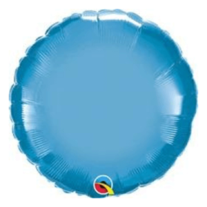 Balloons Lane Balloon delivery Manhattan in using colors CIRCLE - SATIN LUXE Chrome Blue Latex balloon Event party Balloons Arch For Event Party