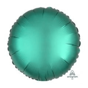 SATIN LUXE JADE Latex Bouquet round circle foil mylar balloons for weddings, birthdays, photo shoots, outdoor events, and more in NJ