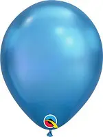 Chrome® Blue Latex Balloon Color Chart, featuring a range of colors for creating stunning and colorful balloon designs.