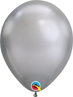 Balloons Lane Balloon delivery Brooklyn in using colors Chrome® Silver latex balloon Anniversary party Balloons Centerpiece For Anniversary Party