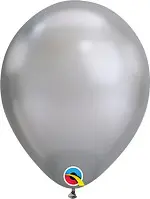 Shiny Chrome® Silver Qualatex Balloon for all Events