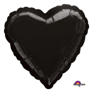 Balloon delivery uses colors BLACK Latex Column heart mylar foil balloons to create multiple colorful designs for your first birthday-party decorations-function