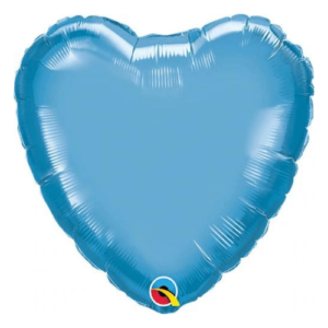 Balloons Lane uses colors CHROME BLUE Latex Arch heart shape foil mylar balloons to create multiple beautiful designs for your one year old birthday-party decorations-function