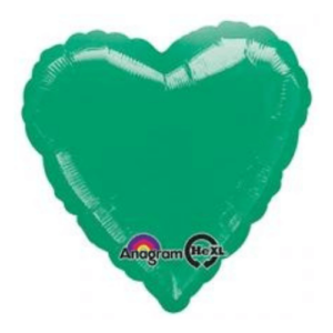Balloons Lane uses colors METALLIC GREEN Latex Bouquet heart mylar foil balloons to create multiple beautiful designs for your Bouquet-party decorations-function