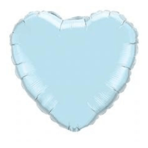 Balloons Lane Balloon delivery Brooklyn in using colors HEART - PEARL LIGHT BLUE Latex balloon Birthday party Balloons Column For Birthday Party