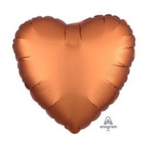 Balloons Lane uses colors SATIN LUXE AMBER Latex Centerpiece mylar heart balloons to create multiple colorful designs for your Anniversary-party decorations-function