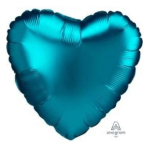 Balloons Lane Balloon delivery Brooklyn in using colors HEART- SATIN LUXE AQUA Latex balloon Occasion party Balloons Arch For Occasion Party