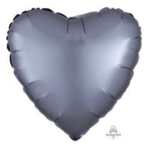 Balloons Lane Balloon delivery Manhattan in using colors HEART - SATIN LUXE GRAPHITE Latex balloon Anniversary party Balloons Bouquet For Anniversary Party