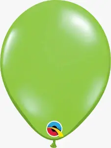 A Jewel Lime Balloon, perfect for adding a burst of color and energy to any party or special event.