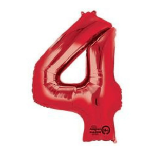 Balloons lane delivery in new york city use a color red number 4 mention number for pieces