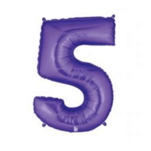 balloons lane delivery in NY use color Purple number 5 Event, if not Session for Centerpiece
