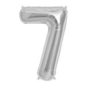 Balloons lane delivery in new jersey use color silver number 7 birthday party for pieces