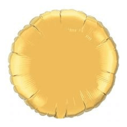 Satin Luxe Metallic Gold Balloon Centerpiece in Round Circle Shape, Brooklyn