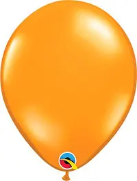Balloon delivery 12 & 16 inch uses the colors Mandarin Orange latex bouquets balloon for one year old birthday parties double stuff balloons decorations