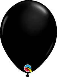 Balloon delivery 12 & 16 inch uses the colors Onyx Black latex Arch balloon with the use of different Event parties double stuffed balloons color chart decorations