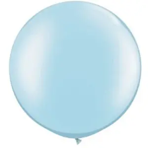Pearl light blue balloons for event decor