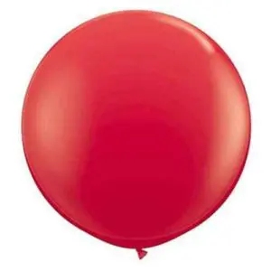 Red Tuftex Balloons for Festive Decorations and Celebrations