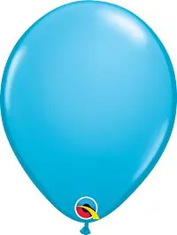 Balloon delivery 12 & 16 inch uses the colors Robin's Egg Blue latex Arch balloon with the use of different Anniversary parties tuftex balloon color chart decorations