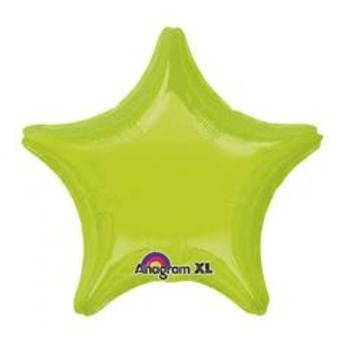 Balloons delivery uses colors KIWI GREEN Latex Bouquet star round foil balloon to create colorful beautiful designs for your birthday-party decorations-function