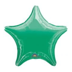 Balloons delivery uses colors METALLIC GREEN Latex Column star round foil balloon to create multiple beautiful designs for your Event-party decorations-function