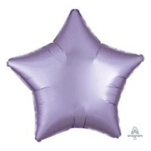 Satin Luxe Pastel Lilac Star Foil Balloon