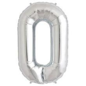 High-quality silver foil letter O balloons are perfect for business events and family celebrations.