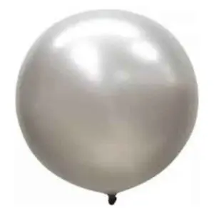 Silver quality balloons for event decor