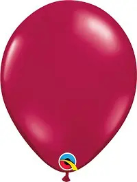 Balloons Lane in NJ uses 12 & 16 inch colors Sparkling Burgundy latex Balloons Centerpiece For first birthday parties balloon colour ideas decorations