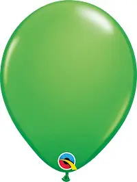 Balloons Lane 12 & 16 inch uses the colors Spring Green latex Column balloon for Anniversary parties sempertex balloon color chart decorations