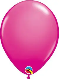 Balloon delivery 12 & 16 inch uses the colors Wild Berry latex Bouquet balloon for first birthday parties qualatex balloon color chart decorations
