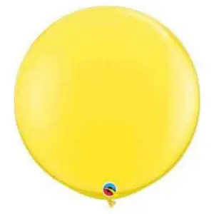 Bright Yellow Qualatex Balloon for Cheerful and Fun Decor
