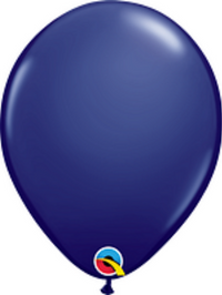 Navy Blue latex tuftex balloon