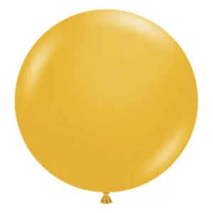 A Betallatex Tuftex Mustard latex balloon by Balloons Lane o create a bold and vibrant display or add a subtle accent to your decor,