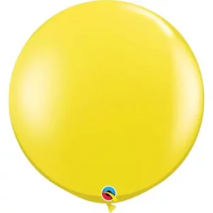Balloons Lane Balloon delivery Staten Island in using colors Qualatex Citrine Yellow latex balloon Party-balloon Centerpiece for a party for the first birthday