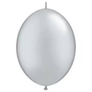 Qualatex Silver balloons by Balloons Lane is perfect for sophisticated events such as weddings, anniversaries, or corporate parties.