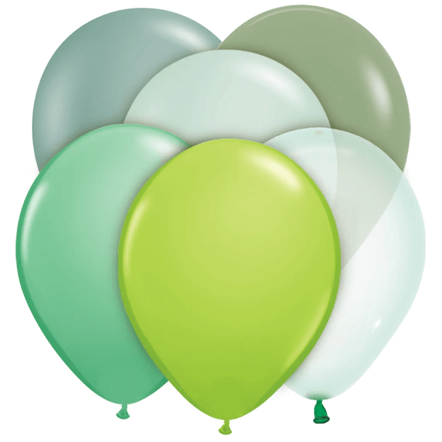 Balloons Lane Balloon delivery New York City in using colors Light Green Balloons latex balloon Event party-Balloon Arch for an Event party for the first birthday