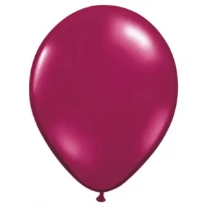 Burgundy Latex Balloons​ for the 1st birthday