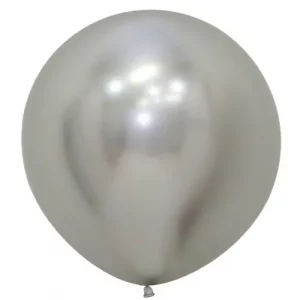 Betallatex REFLEX Silver latex balloons by Balloons Lane is perfect for sophisticated events such as weddings, anniversaries, or corporate parties.