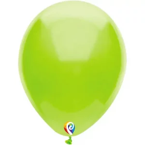 A Lime Green latex balloon by Balloons Lane, perfect for adding color in all celebrations