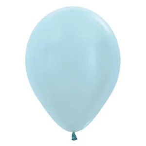 Balloons Lane Balloon delivery Manhattan in using colors Betallatex Pearl Blue latex balloon decorations-balloon Arch for decorations a party for the one-year-old birthday