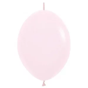 BETALLATEX LINK-O-LOON PASTEL MATTE PINK latex balloons available in 12 sizes to create multiple colorful designs