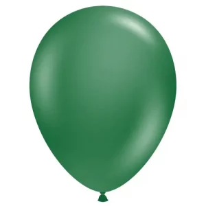 Balloons Lane Balloon delivery New York City in using colors TUFTEX Metallic Forest Green latex balloon decorations-balloon Centerpiece for decorations a party for the 1st birthday