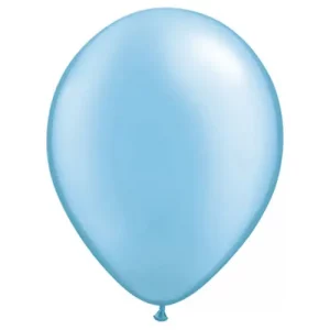 Balloons Lane Balloon delivery Brooklyn in using colors Qualatex Pearl Azure latex balloon Anniversary-balloon Centerpiece for an Anniversary party for 1st birthday