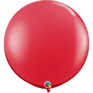 Qualatex Ruby Red latex balloon for the decorations on various occasions by Balloons