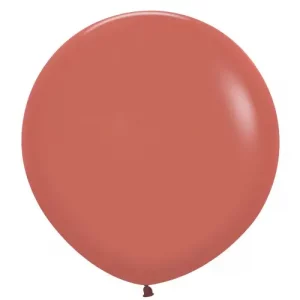 A Betallatex Deluxe Terracotta balloon by Balloons Lane to create a bold and vibrant display or add a subtle accent to your decor,
