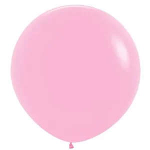A BETALLATEX FASHION BUBBLE GUM PINK latex balloon to surprise your baby girl